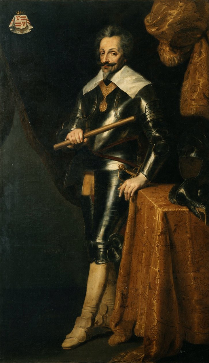 Portræt af Karl III af Croÿ 1560-1612, 1600-tallet. af Unbekannt