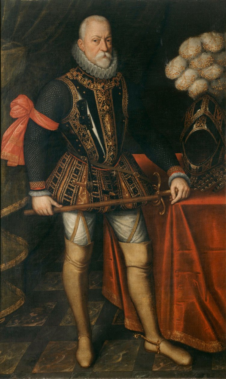 Portræt af Charles Philippe de Croÿ, markis af Havré 1549-1613, 1600-tallet. af Unbekannt