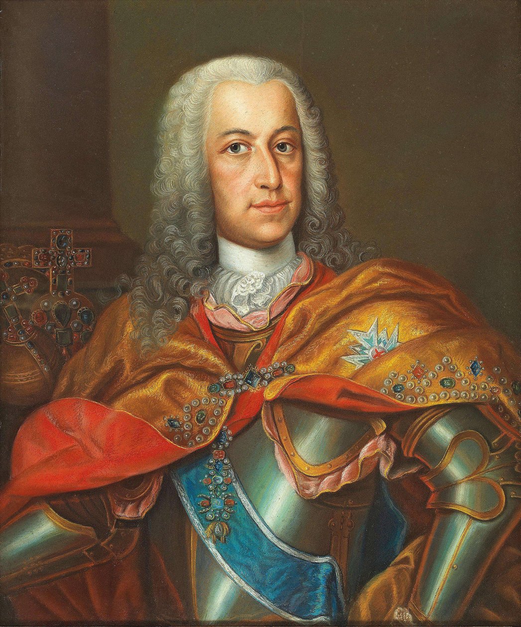 Portræt af Charles VII, hellig romersk kejser 1697-1745, første halvdel af det 18. århundrede.. af Unbekannt