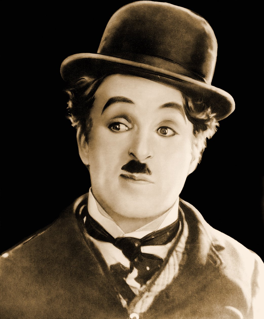 Portræt af Charlie Chaplin af Unbekannt