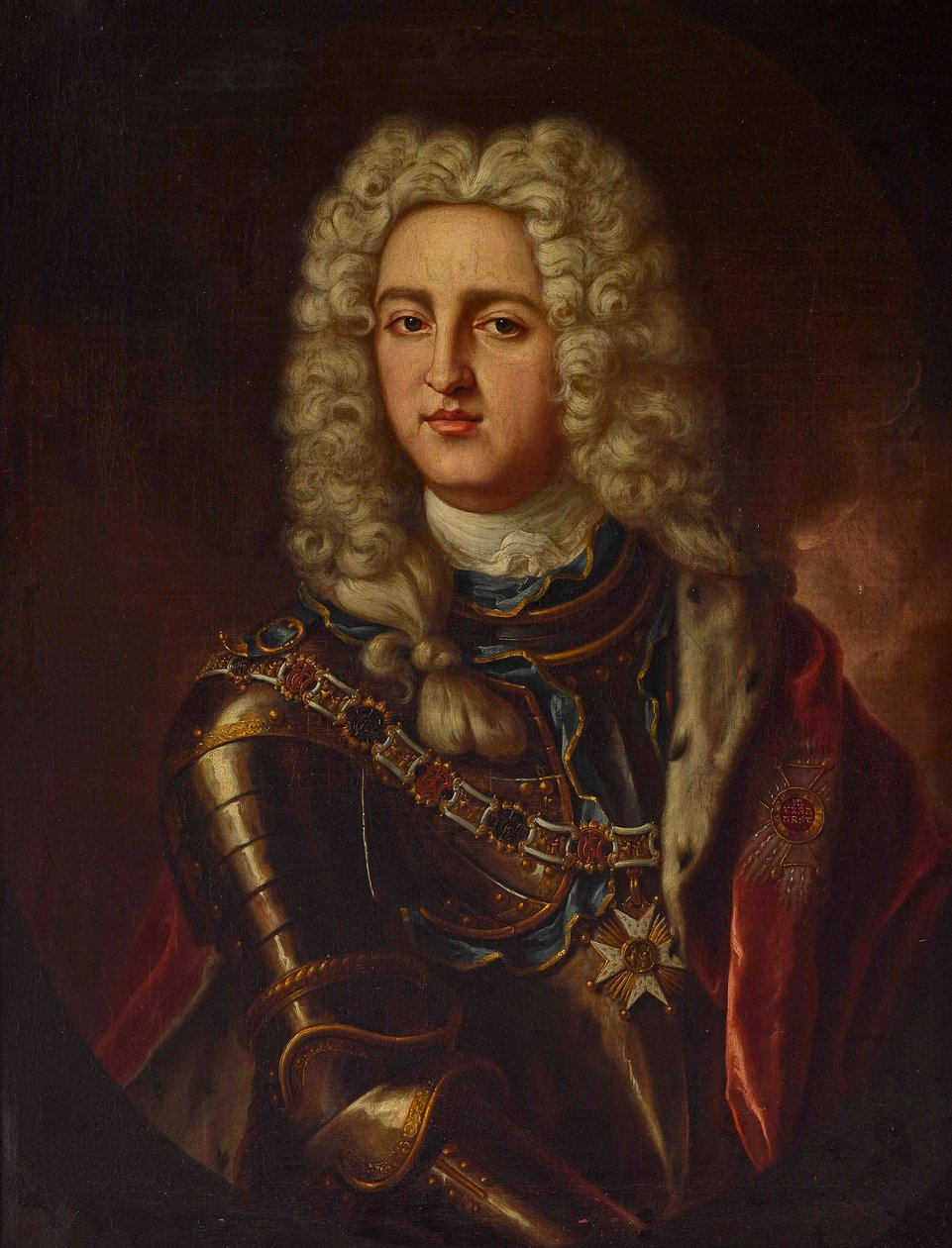 Portræt af Christian III, Pfalzgrev af Zweibrücken-Birkenfeld 1674-1735. af Unbekannt