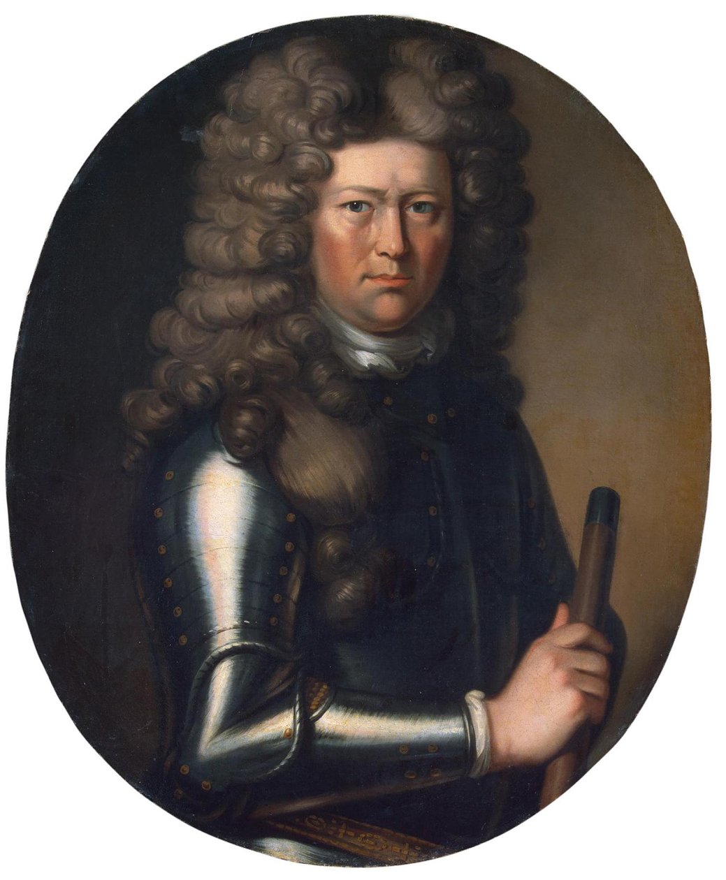 Portræt af Cornelius Cruys 1655-1727, viceadmiral for den kejserlige russiske flåde, første halvdel af af Unbekannt