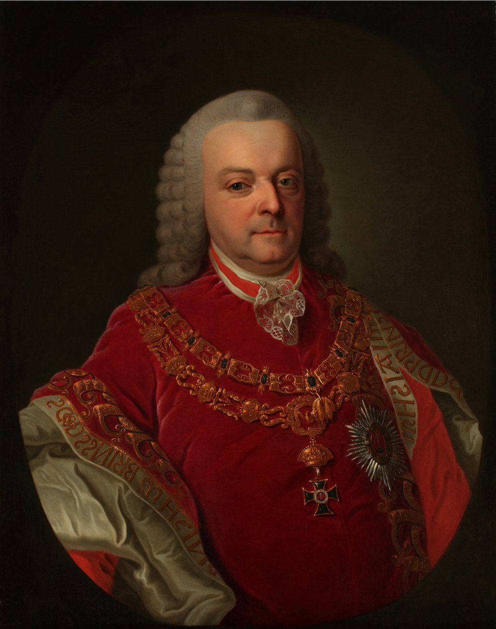 Portræt af grev Ferenc Esterházy de Galántha 1715-1785. af Unbekannt