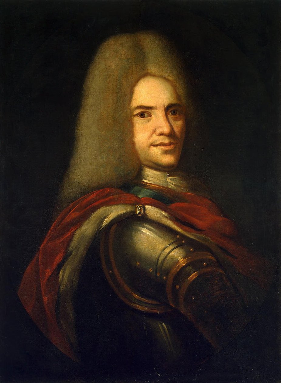 Portræt af grev Grigory Fyodorovich Dolgoruky 1656-1723, begyndelsen af det 18. af Unbekannt