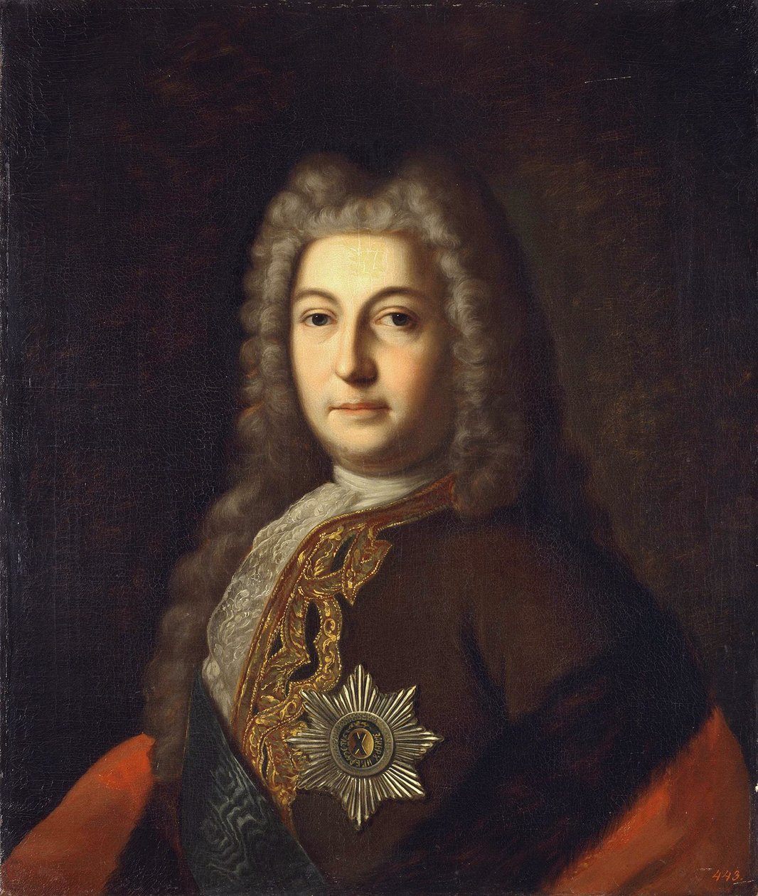 Portræt af grev Heinrich Johann Friedrich Andrei Ostermann 1687-1747, slutningen af det 18. århundrede af Unbekannt
