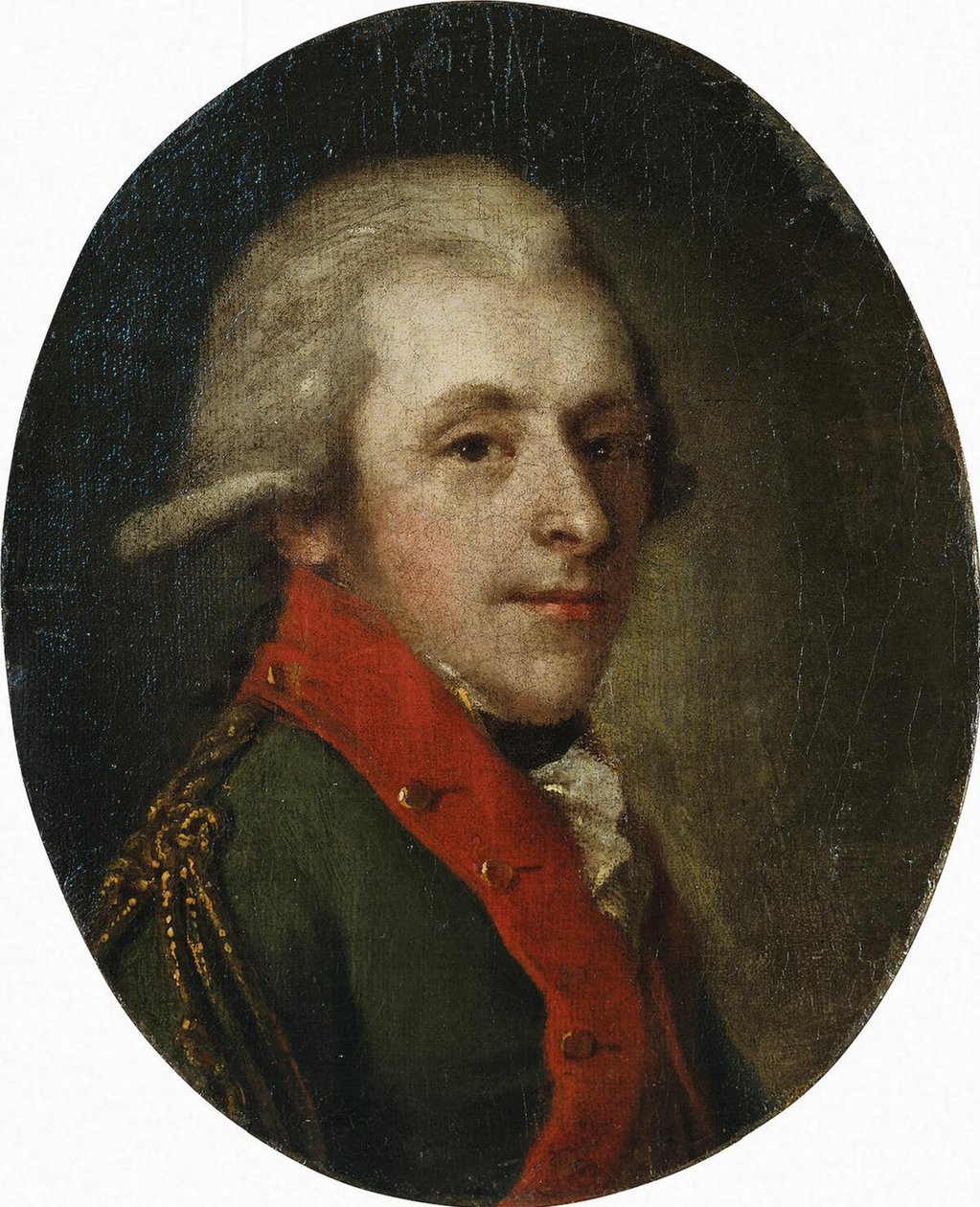 Portræt af grev Nikolay Alexandrovich Zubov 1763-1805, slutningen af det 18. århundrede. af Unbekannt