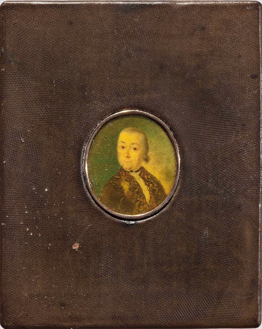 Portræt af grev Pyotr Semyonovich Saltykov 16971772 af Unbekannt