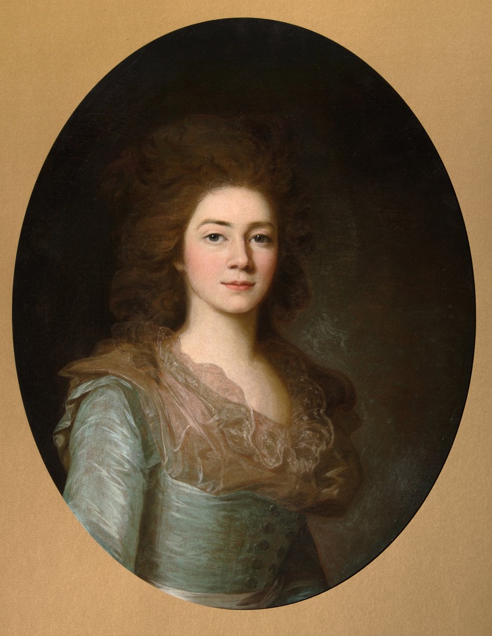 Portræt af grevinde Varvara Ivanovna Golitsyna -1804, født Shipova, 1790