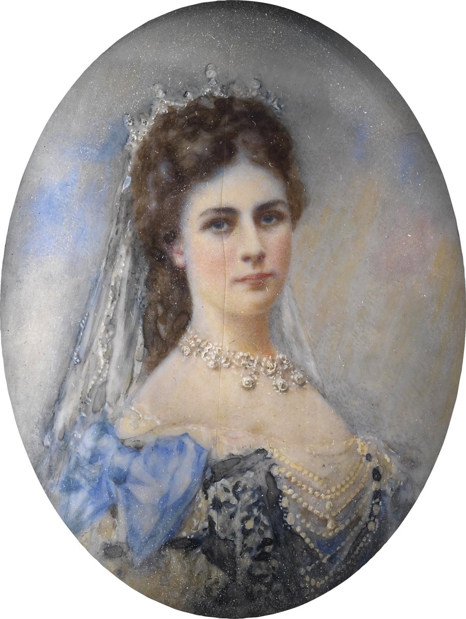 Portræt af Elisabeth af Bayern, ca. 1900 af Unbekannt
