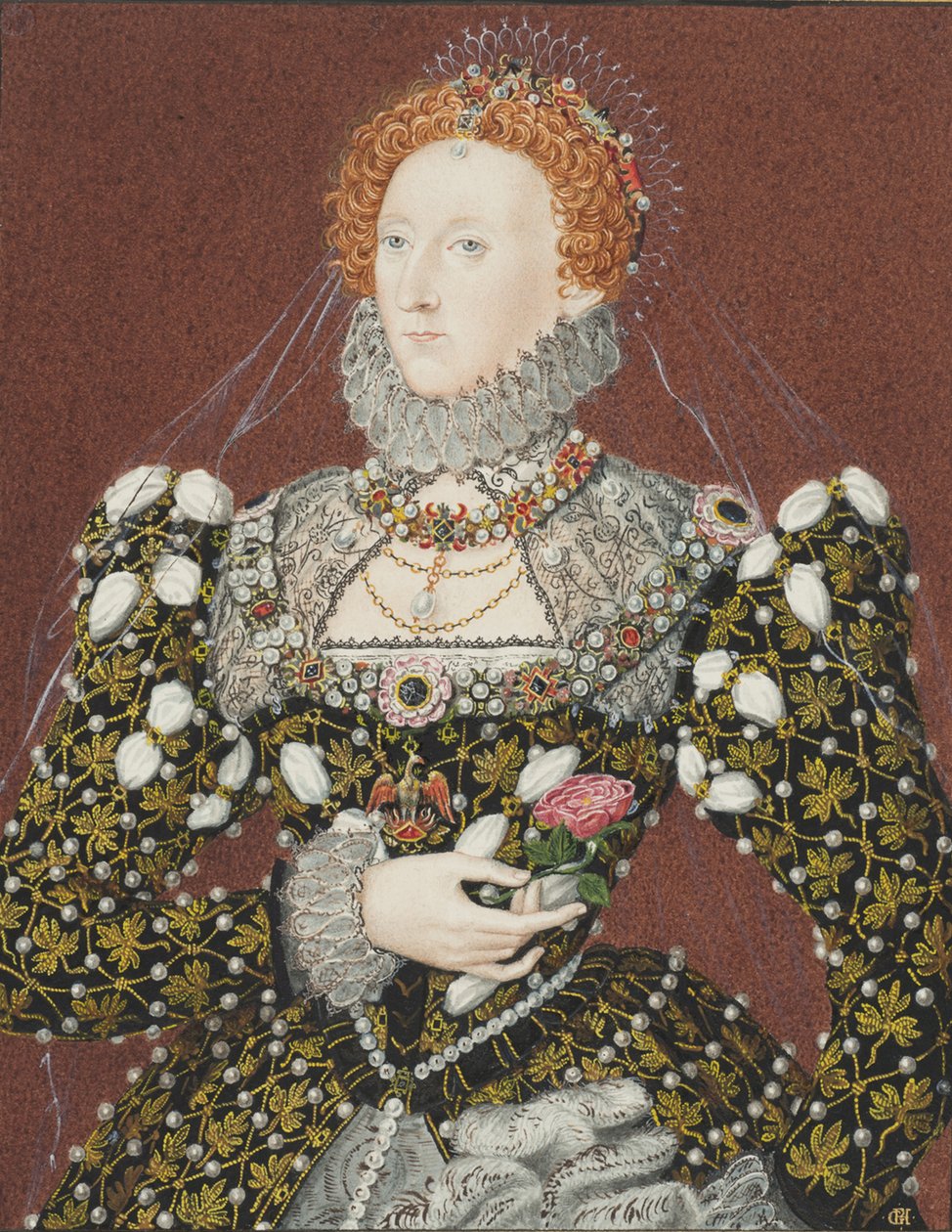 Portræt af Elizabeth I af England af Unbekannt