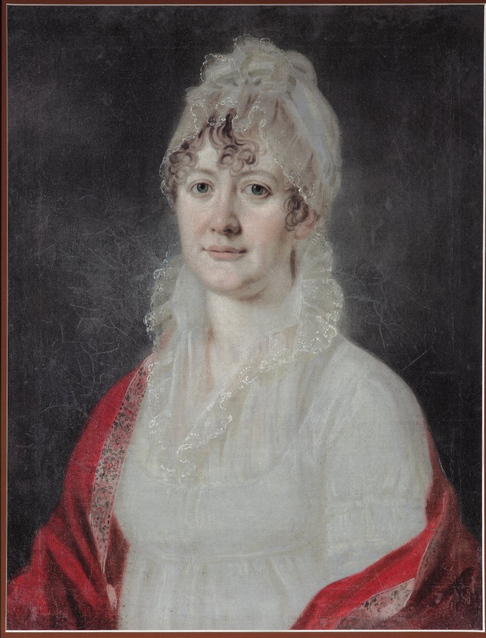 Portræt af Elizaveta Alexeevna Arsenyeva, født Stolypina 1773-1845, begyndelsen af ​​det 19. århundrede af Unbekannt