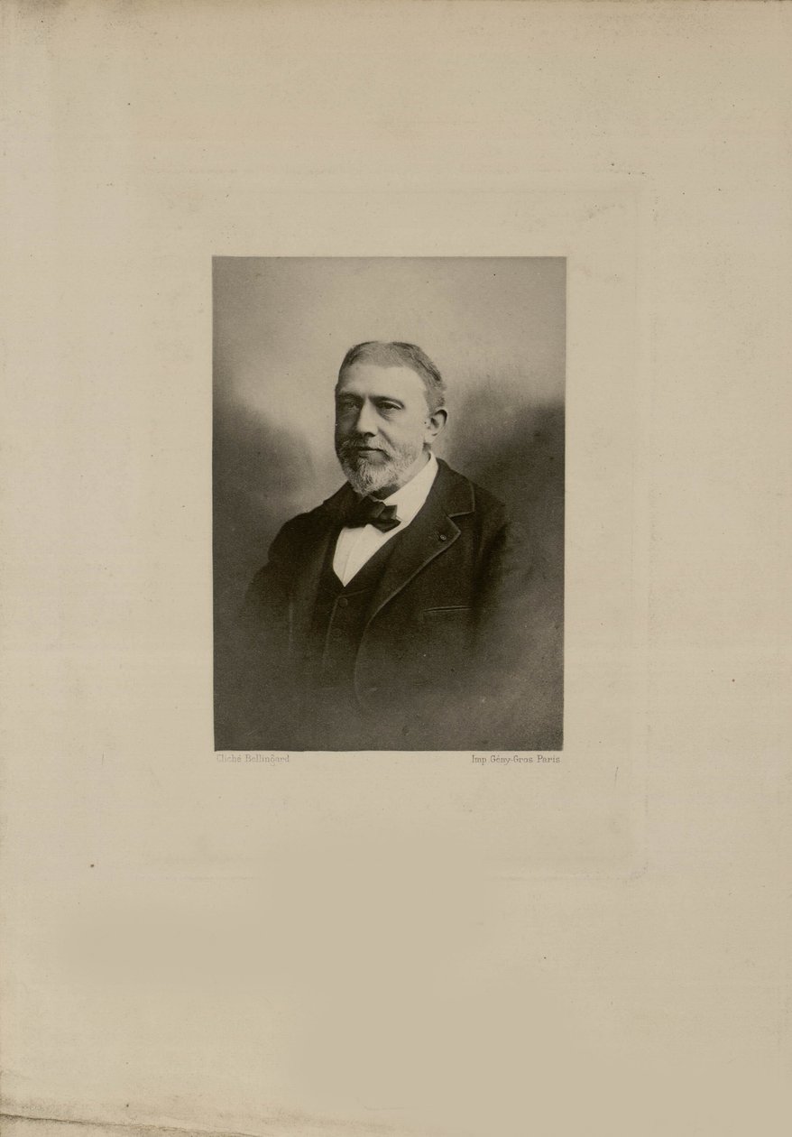 Portræt af Emile Guimet 1836-1918. af Unbekannt