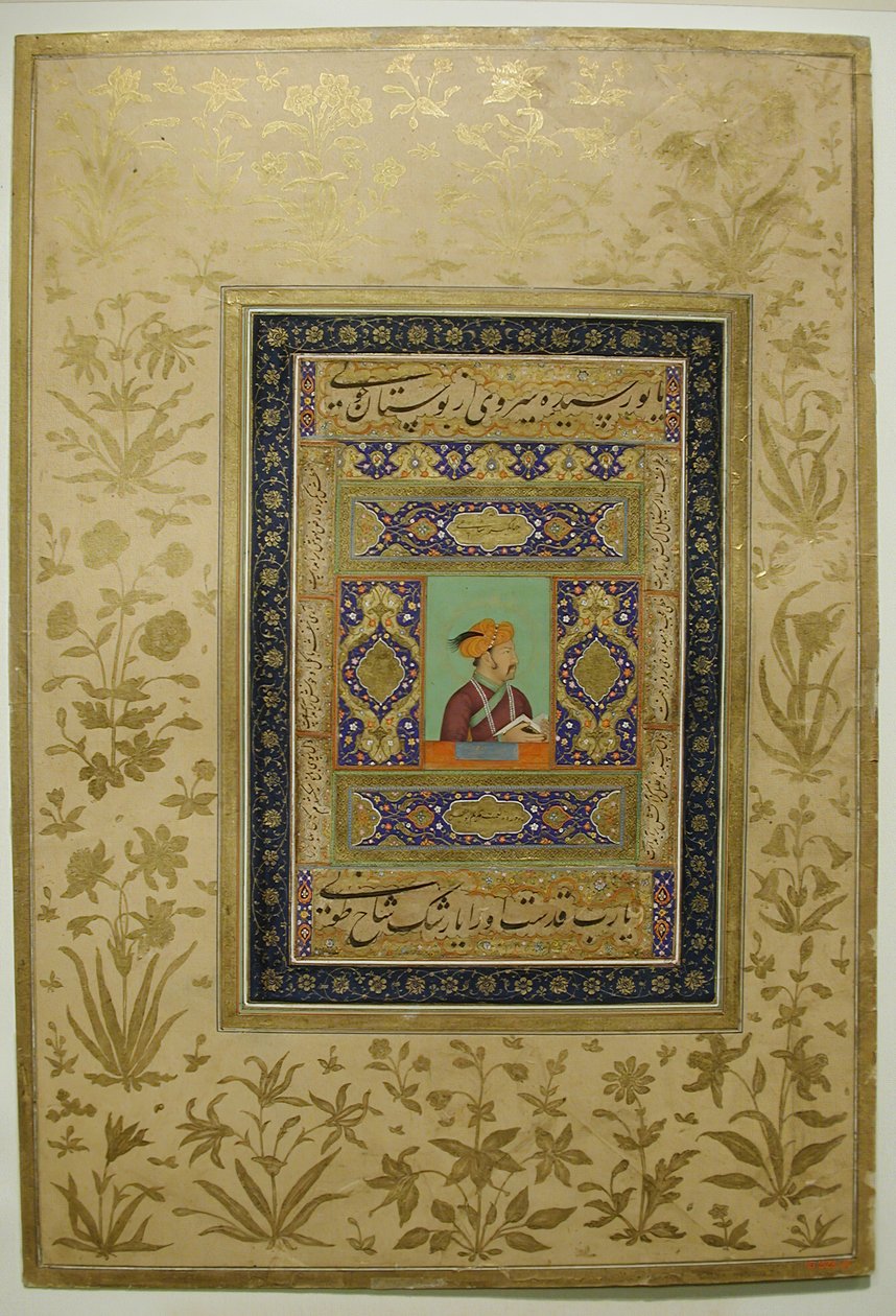 Portræt af kejser Jahangir, ca. 1615-20. af Unbekannt