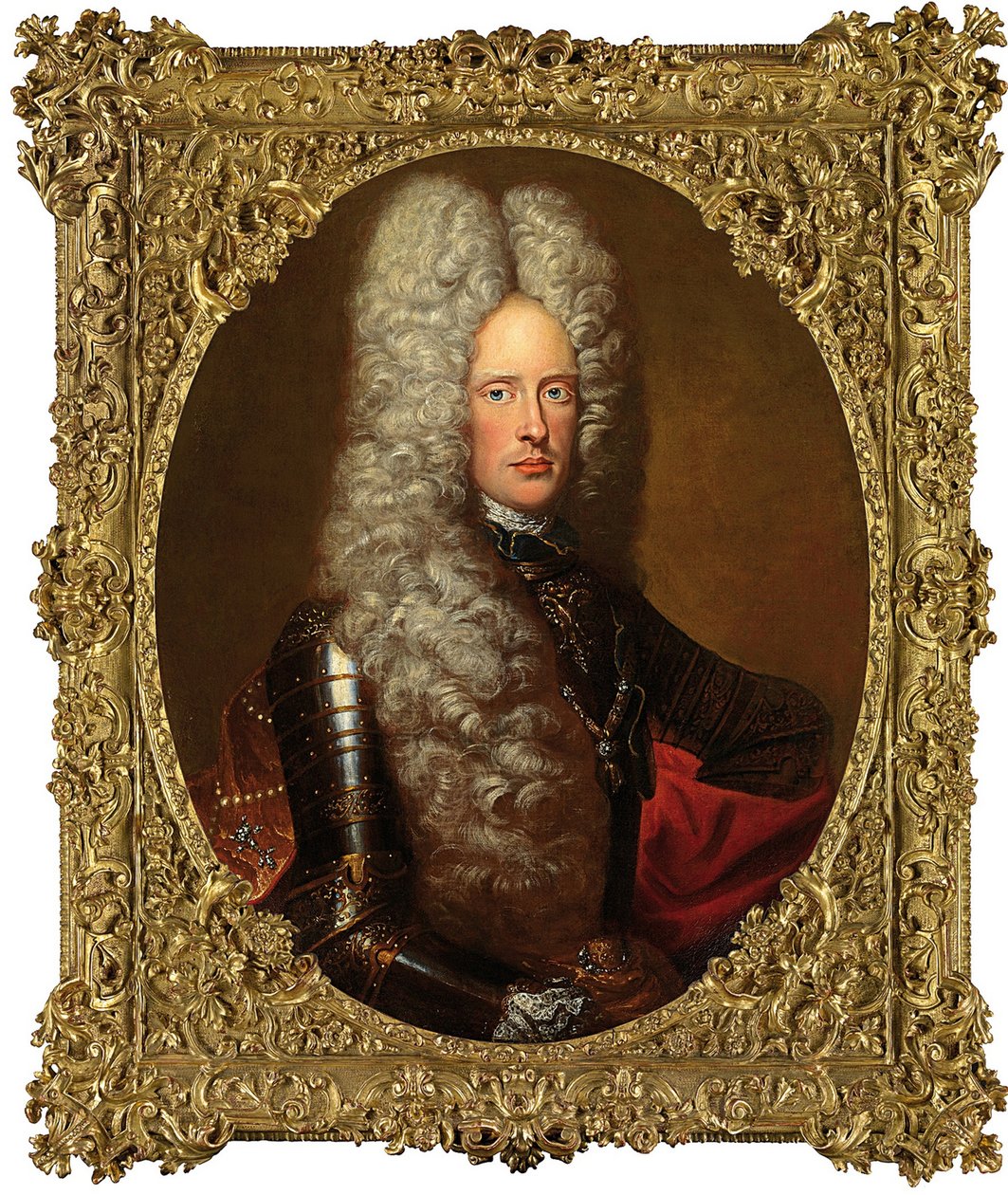 Portræt af kejser Joseph I 1678-1711, begyndelsen af det 18. århundrede af Unbekannt