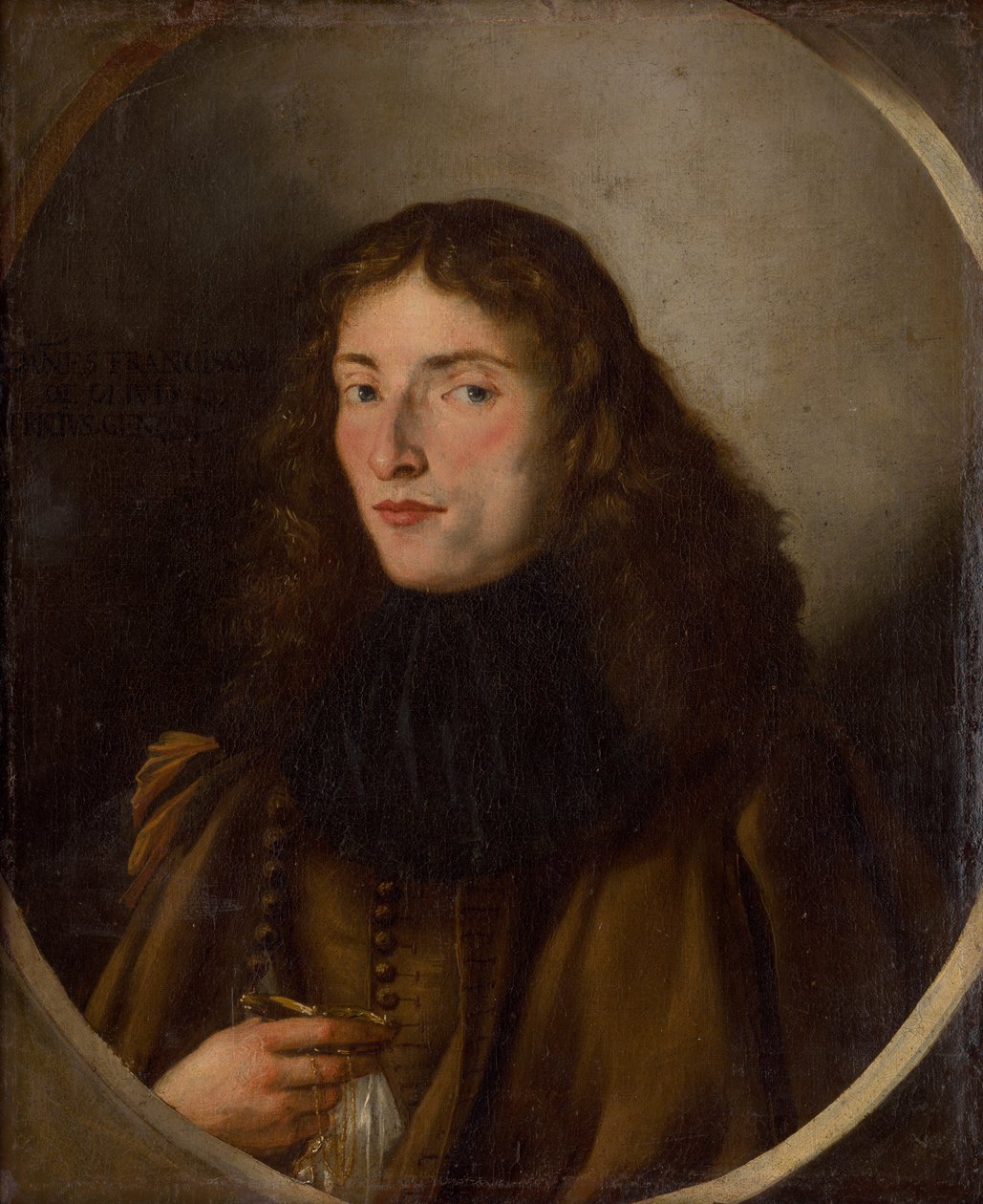 Portræt af Enrico Palladio degli Olivi ca 1580-1629, ca 1610-1615. af Unbekannt