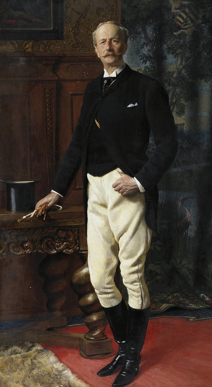 Portræt af Ernst I, hertug af Sachsen-Altenburg 1826-1908, 1893 af Unbekannt