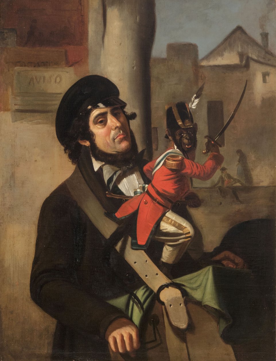 Portræt af Federico Confalonieri 1785-1846, første kvartal af det 19. af Unbekannt