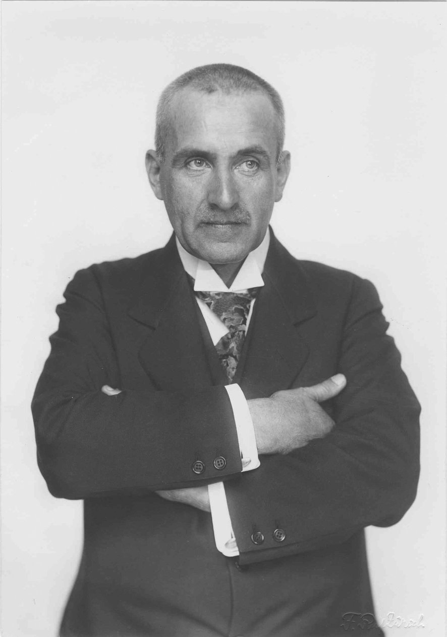 Portræt af Frank Wedekind 1864-1918, 1900-1910-tallet. af Unbekannt