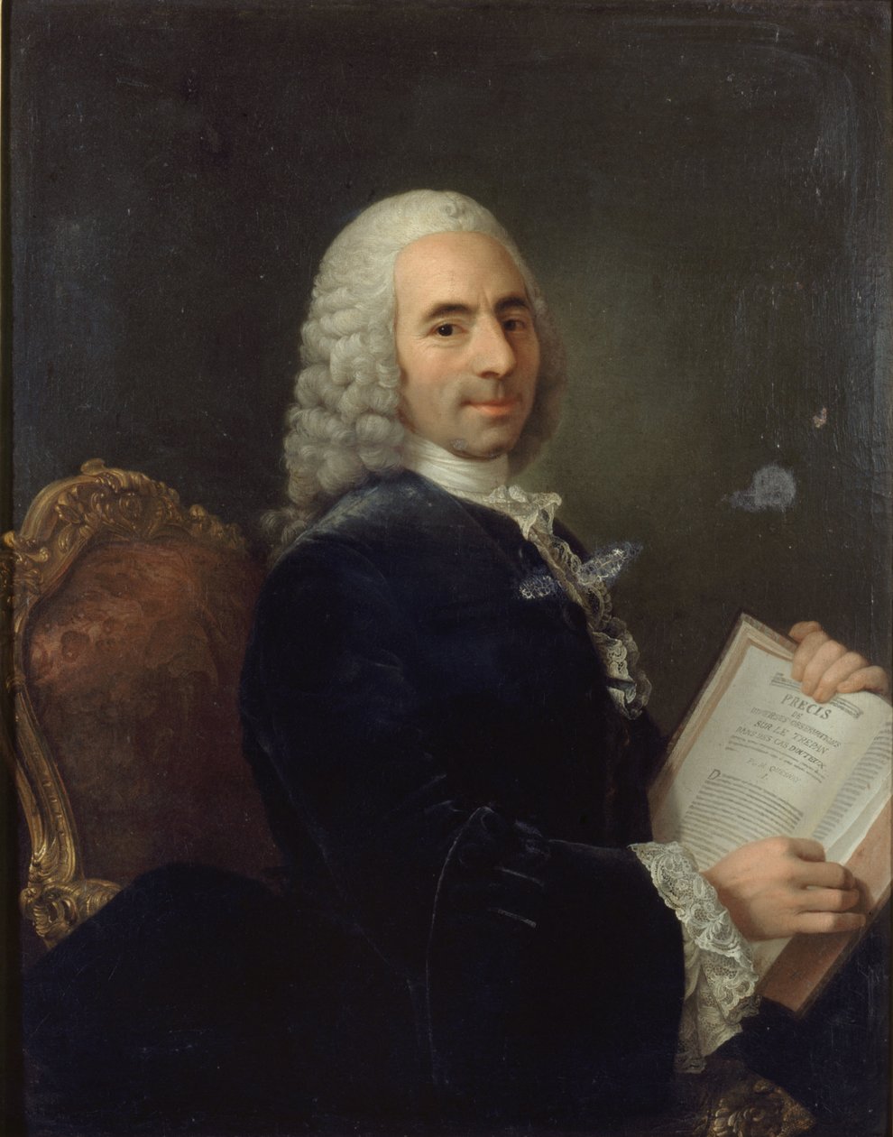 Portræt af Francois Quesnay 1694-1774, 1743. af Unbekannt