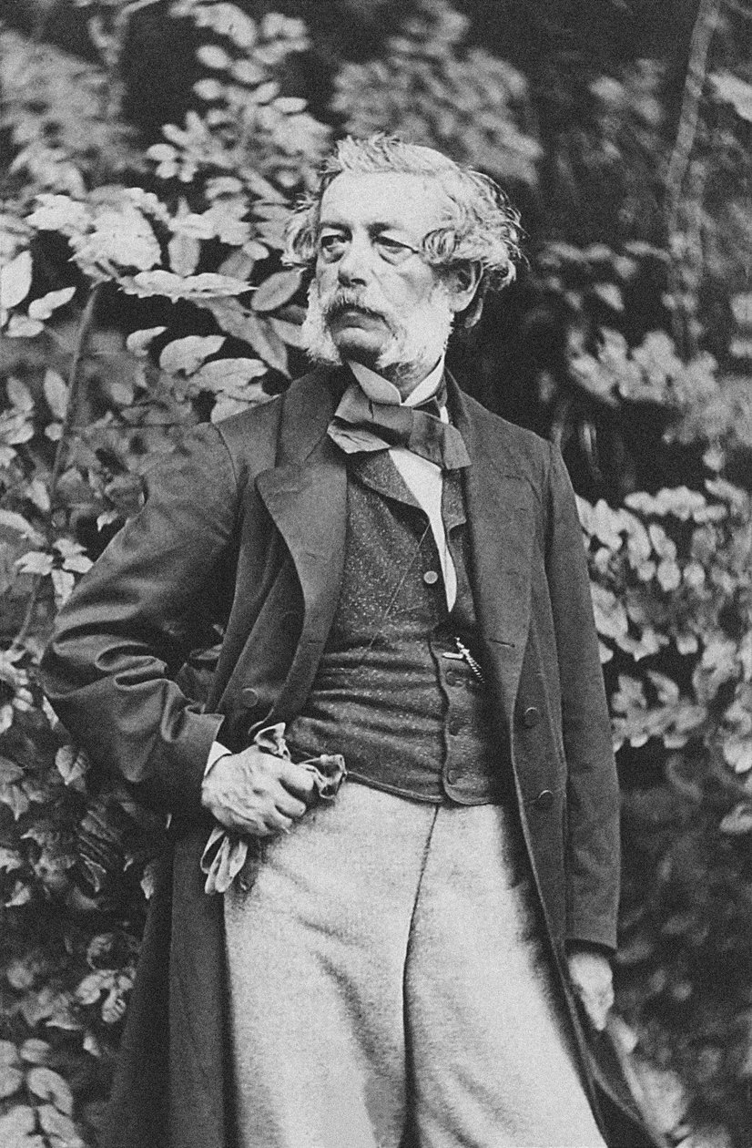 Portræt af Franz Xaver Winterhalter 1805-1873, omkring 1865. af Unbekannt