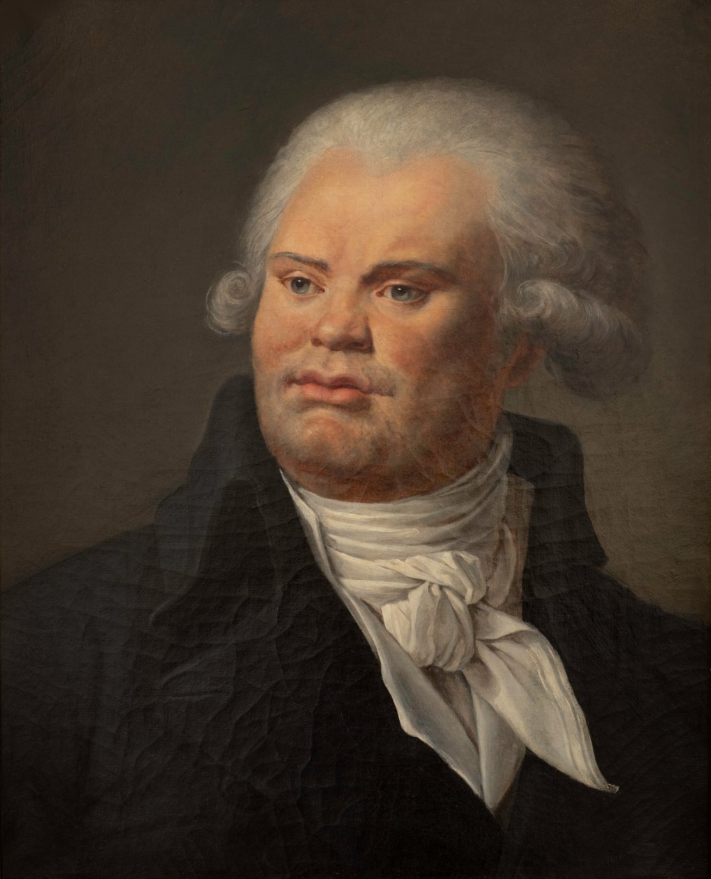 Portræt af Georges Jacques Danton 1759-1794, ca. 1790. af Unbekannt
