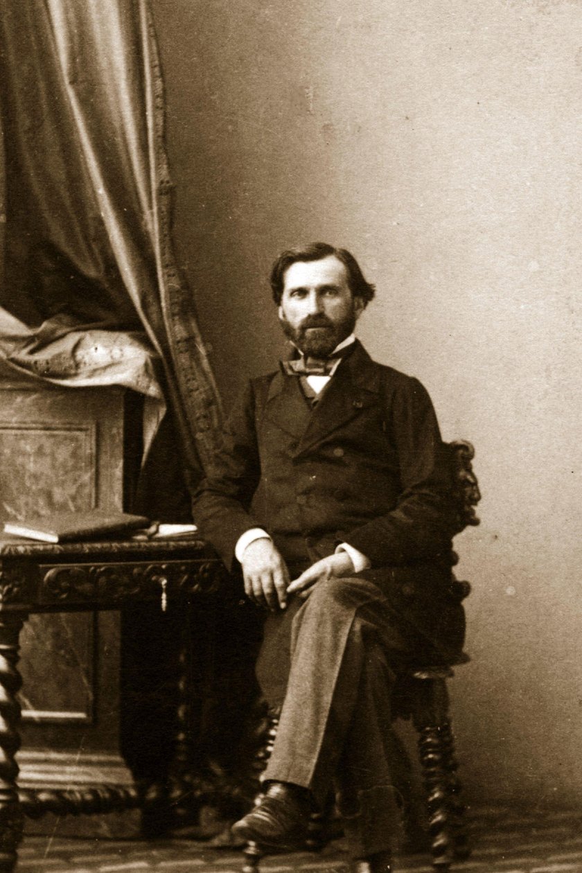 Portræt af Guiseppe Verdi 1814-1901. af Unbekannt