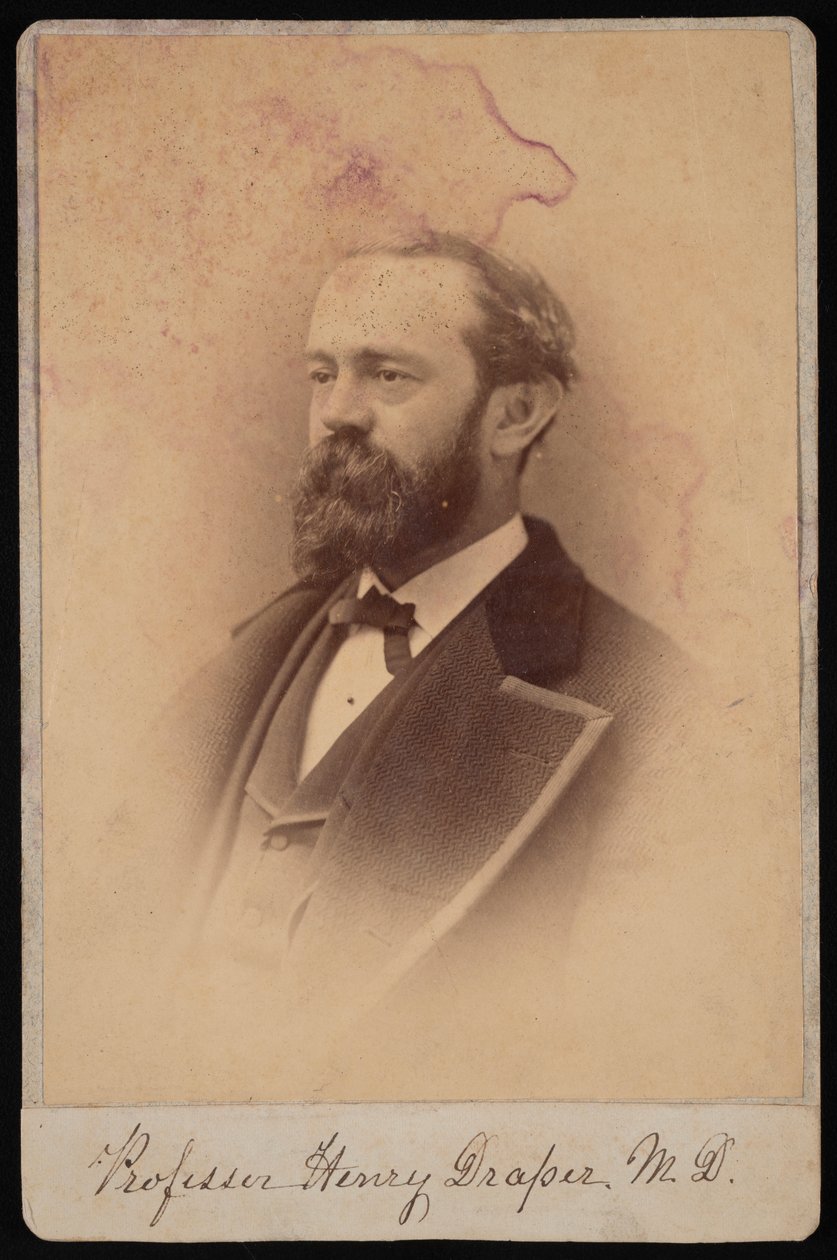 Portræt af Henry Draper 1837-1882, før 1876. af Unbekannt