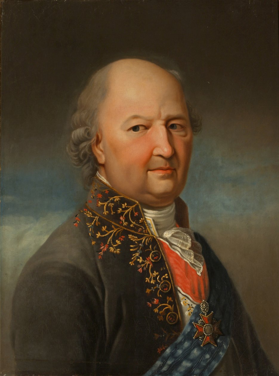 Portræt af Ivan Perfilievich Yelagin 1725-1794, 1800-tallet af Unbekannt