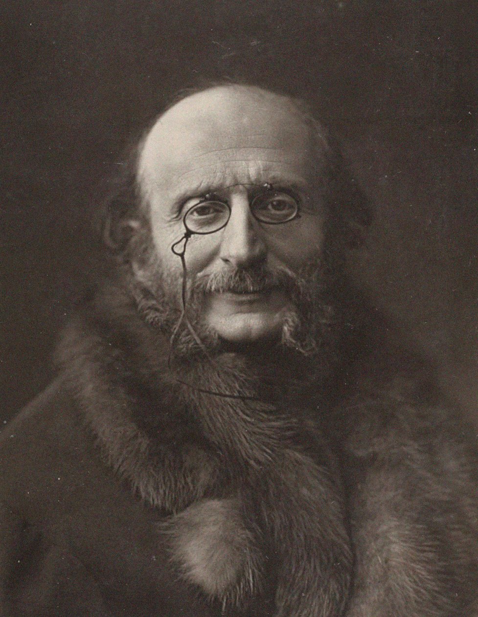 Portræt af Jacques Offenbach 1819-1880. af Unbekannt