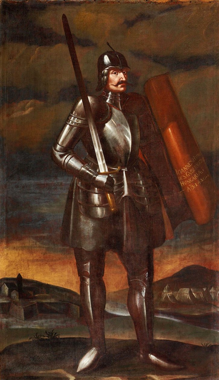 Portræt af Johann Hunyadi, anden halvdel af det 17. århundrede af Unbekannt