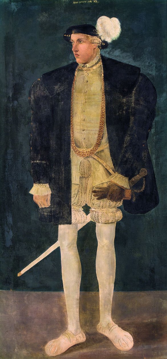 Portræt af Johann V Hanns af Liechtenstein. af Unbekannt