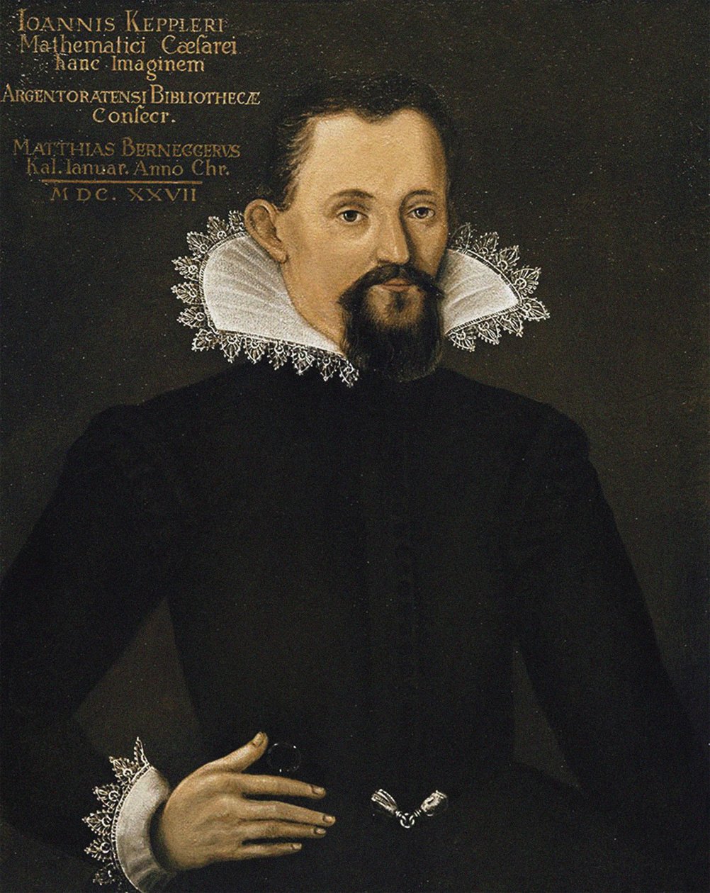 Portræt af Johannes Kepler 1571-1630, ca. 1620. af Unbekannt