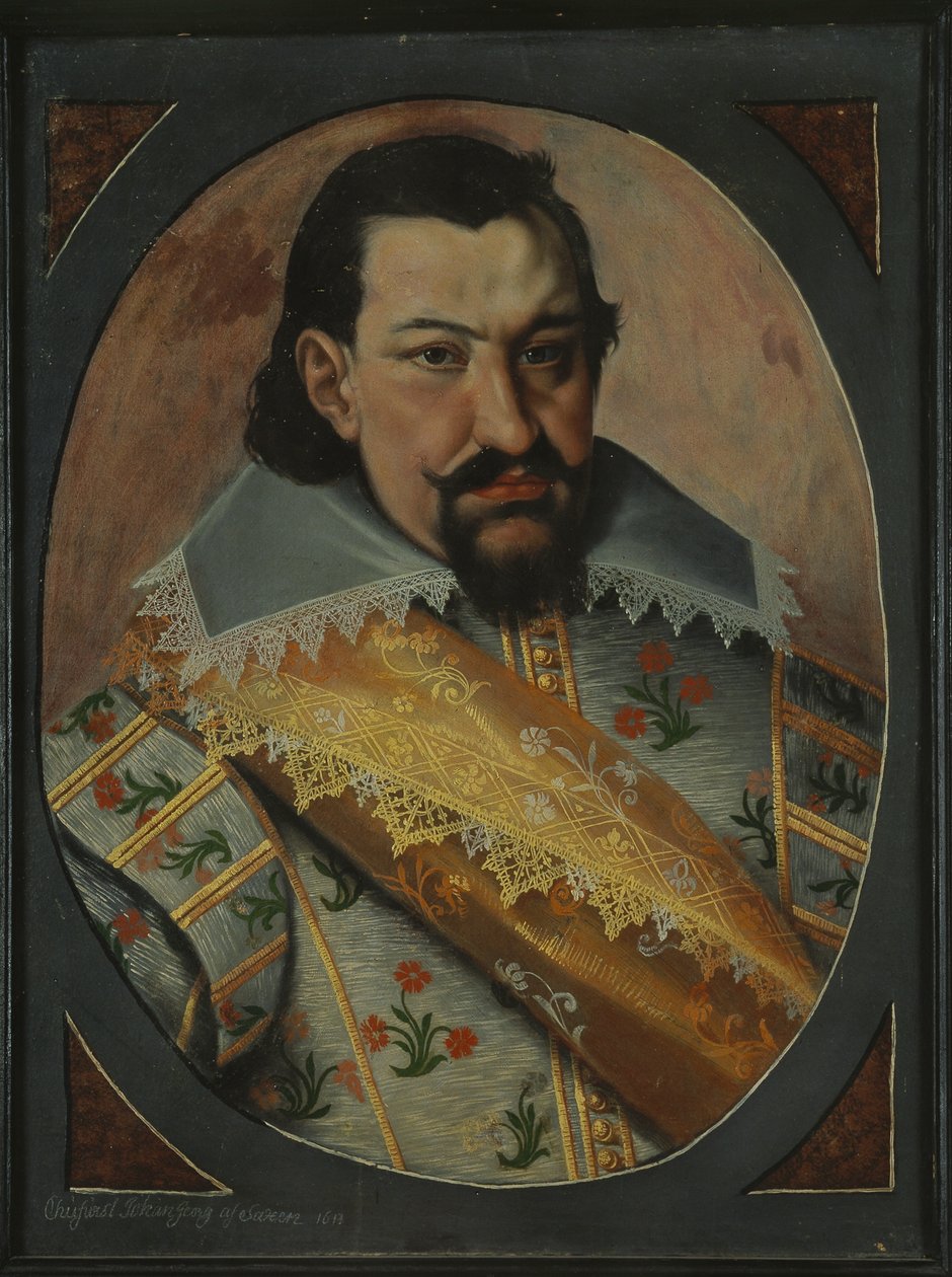 Portræt af John George I 1585-1656, kurfyrste af Sachsen, 1613. af Unbekannt