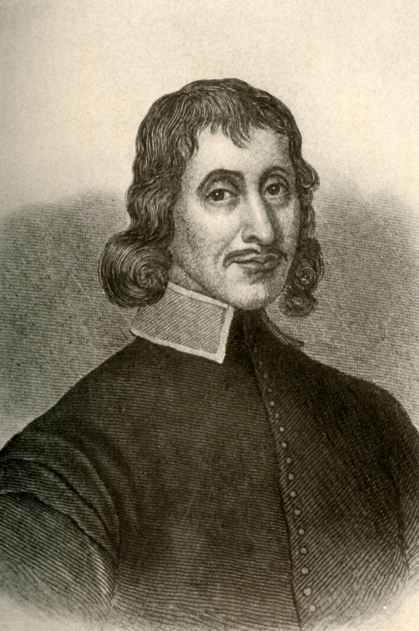 Portræt af John Winthrop den anden, i puritansk kjole fra Massachusetts, c1640-50, 1937 af Unbekannt
