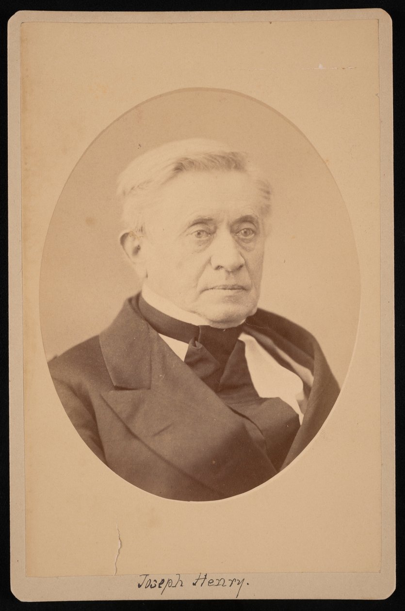 Portræt af Joseph Henry 1797-1878, før 1878. af Unbekannt