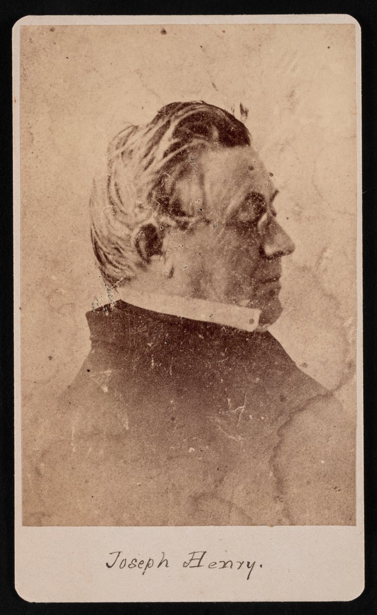 Portræt af Joseph Henry 1797-1878, 4. december 1862. af Unbekannt