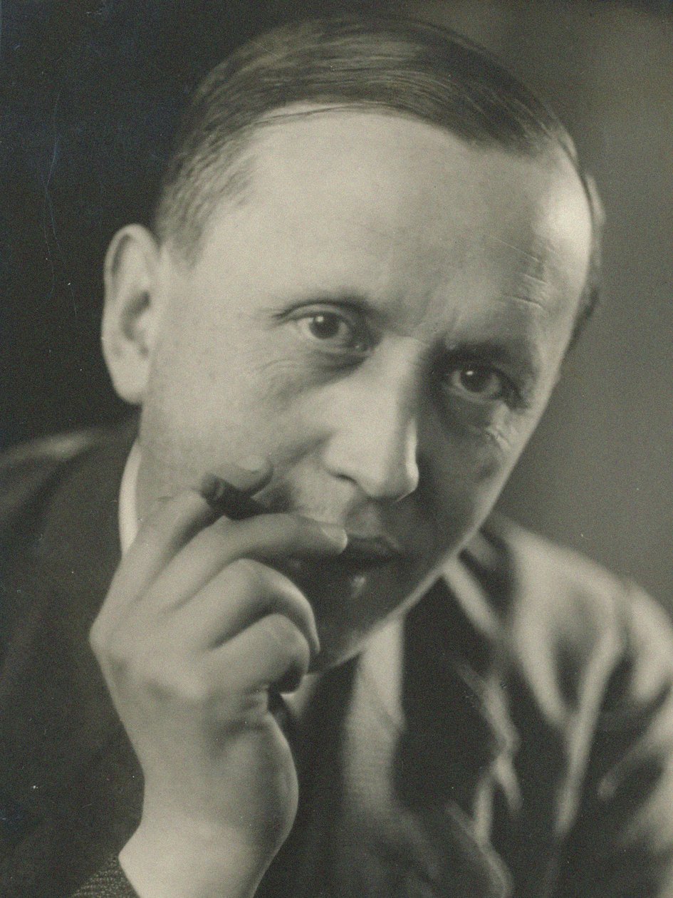Portræt af Karel Capek 1890-1938, ca. 1930. af Unbekannt
