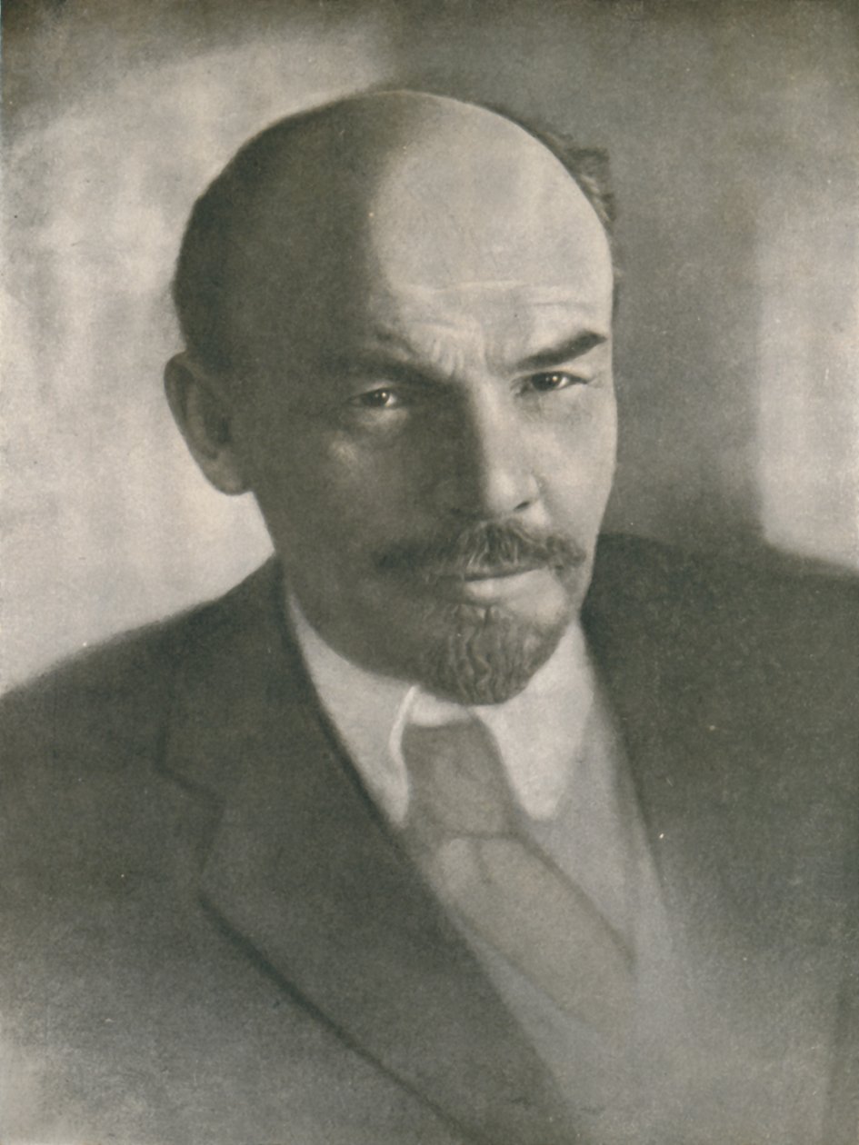 Portræt af Lenin, c1920