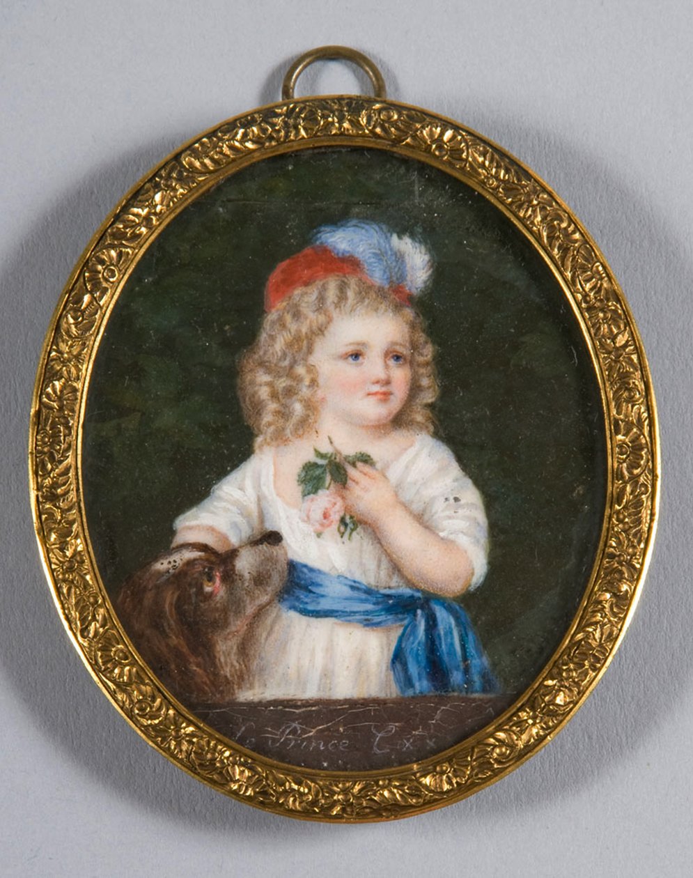 Portræt af Louis-Charles, Prins Royal af Frankrig 1785-1795, 1800-tallet af Unbekannt