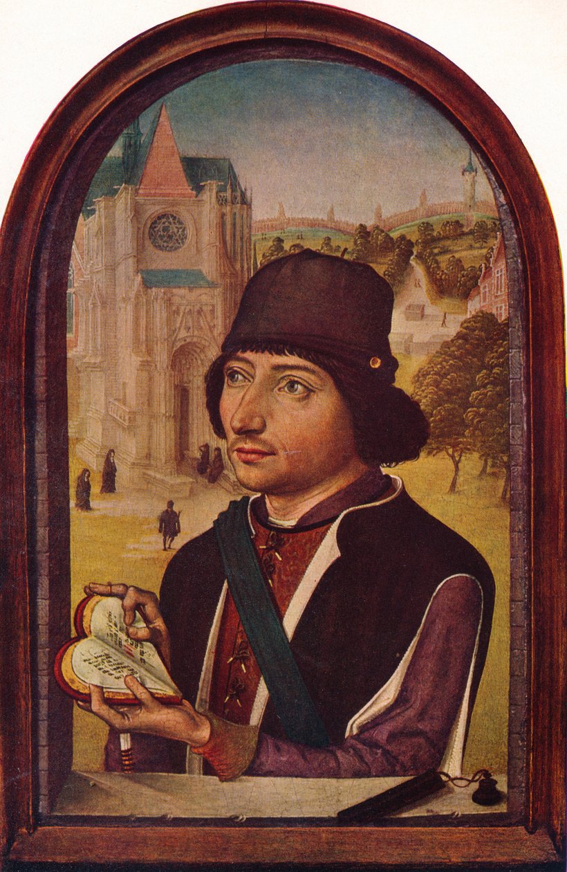 Portræt af Ludvig XI, c1456-58 af Unbekannt