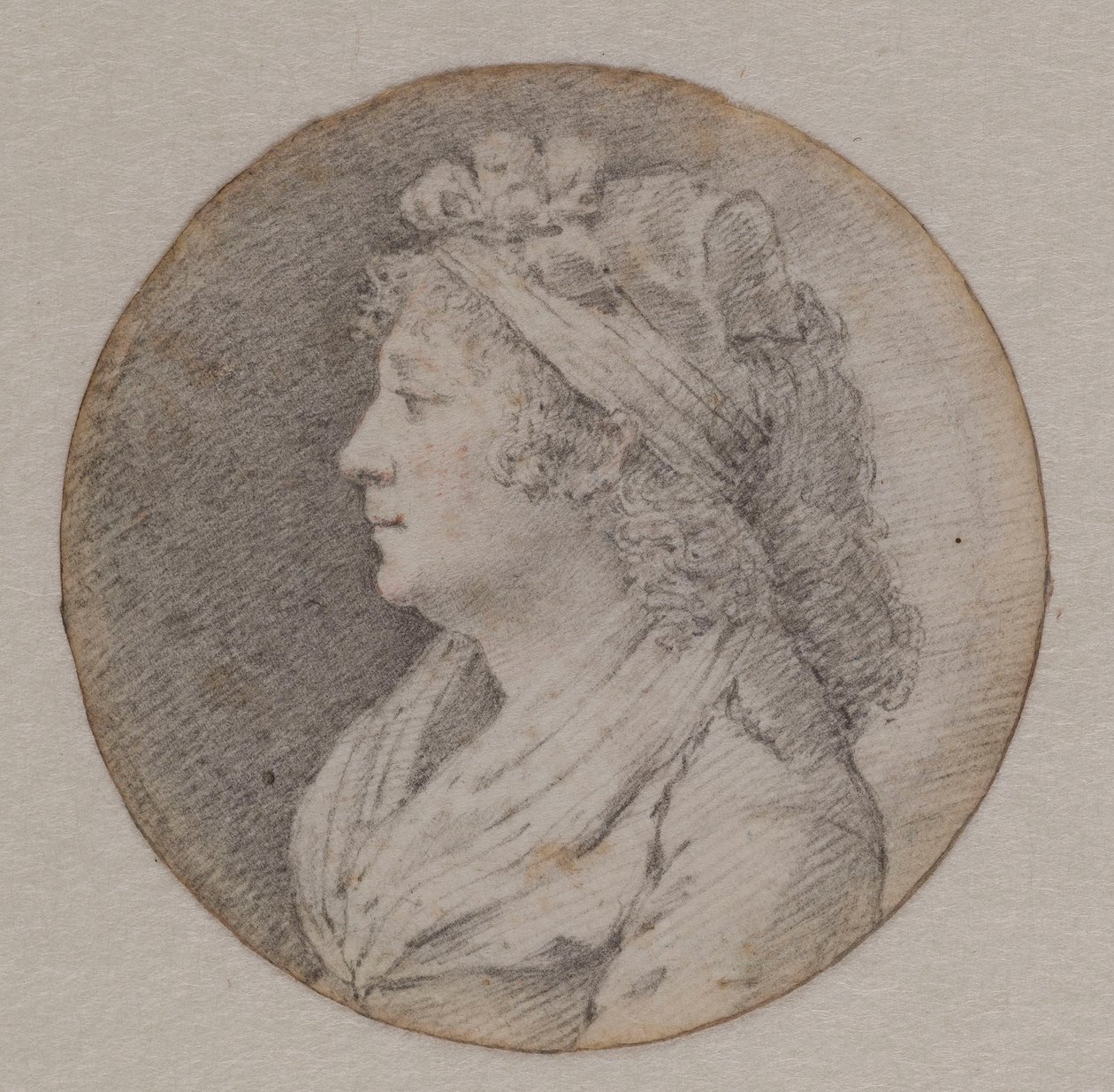 Portræt af Marie Louise af Savoyen 1749-1792, prinsesse af Lamballe. af Unbekannt
