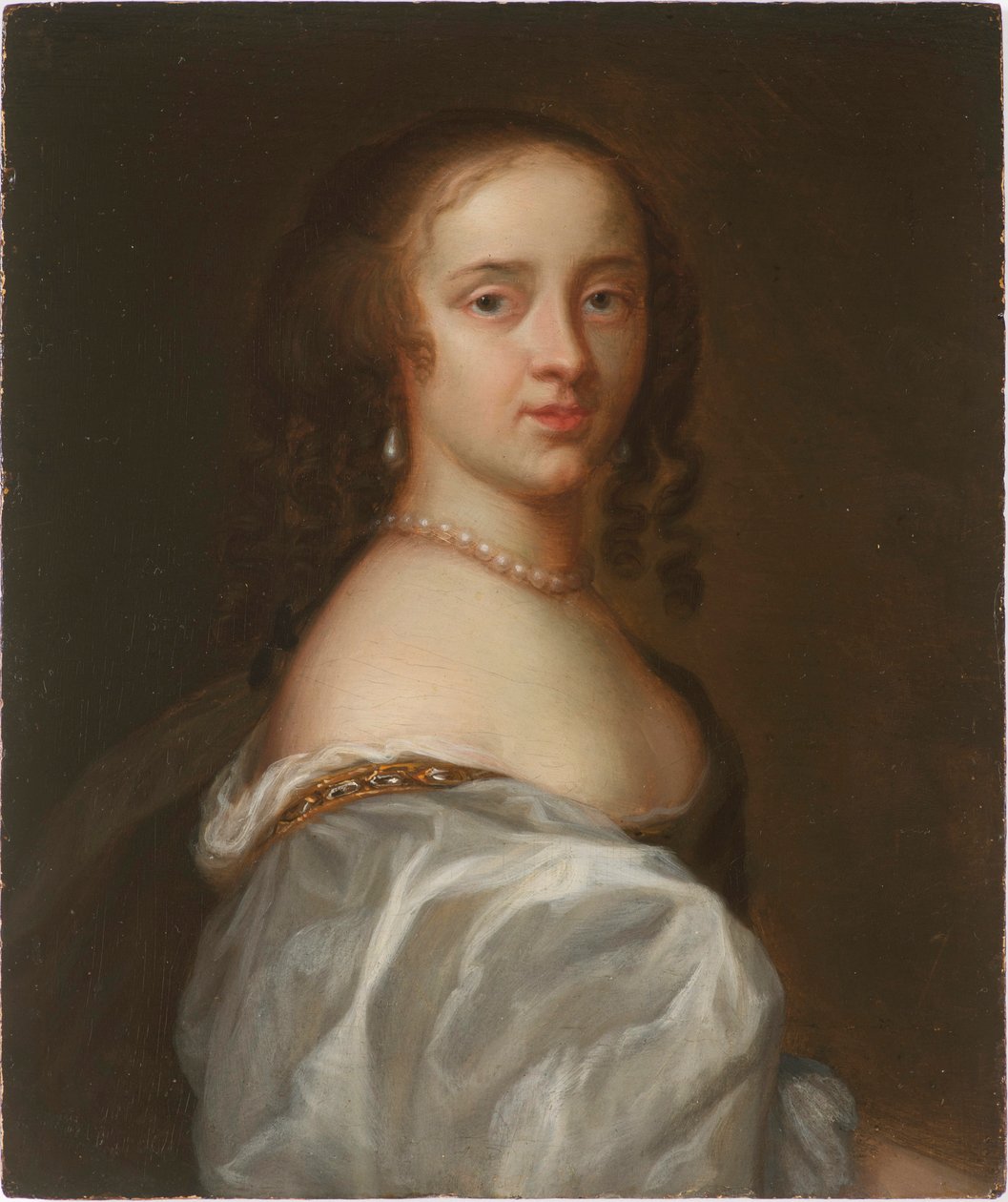 Portræt af Mary Somerset, hertuginde af Beaufort 1630-1715, ca. 1660. af Unbekannt