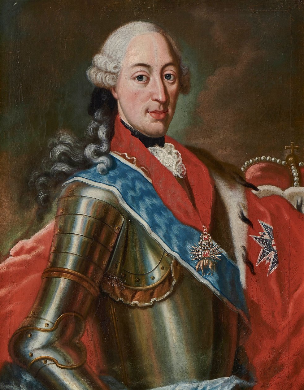 Portræt af Maximilian III Joseph 1727-1777, kurfyrst af Bayern, anden tredjedel af det 18. århundrede. af Unbekannt