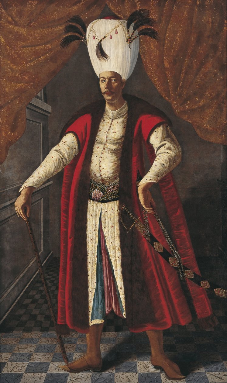 Portræt af Mehmed IV 1642-1693, Sultan af Det Osmanniske Rige, ca 1681-1682 af Unbekannt