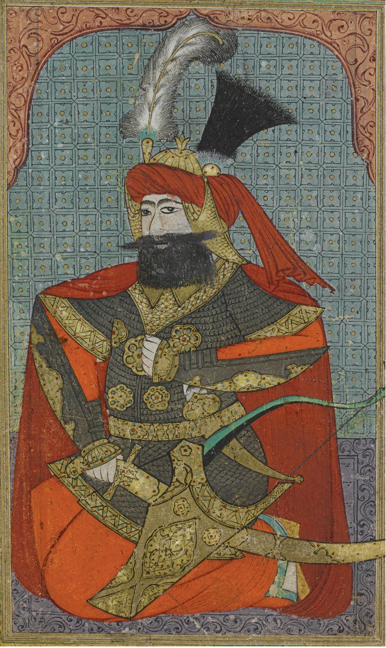 Portræt af Murad IV 1612-1640, Sultan af det osmanniske rige, ca. 1710 af Unbekannt