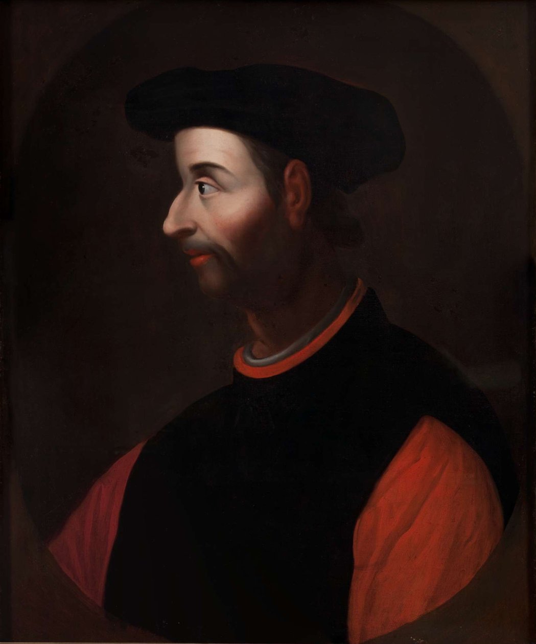 Portræt af Niccolò Machiavelli 1469-1527, sidste kvartal af 1600-tallet af Unbekannt