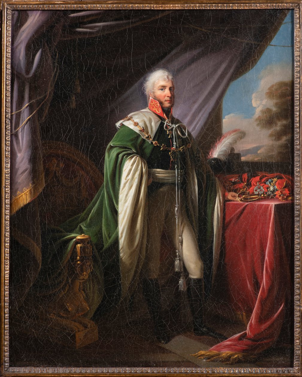 Portræt af Pavel Vasilievich Chichagov 1767-1849, første kvartal af 1800-tallet. af Unbekannt