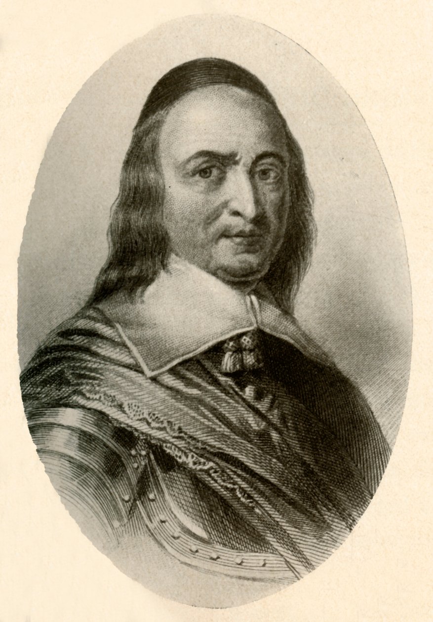 Portræt af Peter Stuyvesant, i rustning og kalot, 1647, 1937. af Unbekannt