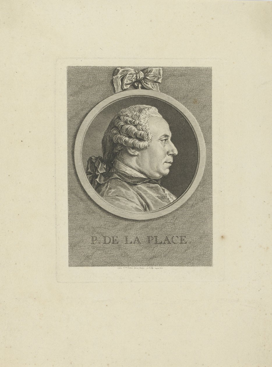 Portræt af Pierre-Antoine de La Place 1707-1793, 1762. af Unbekannt
