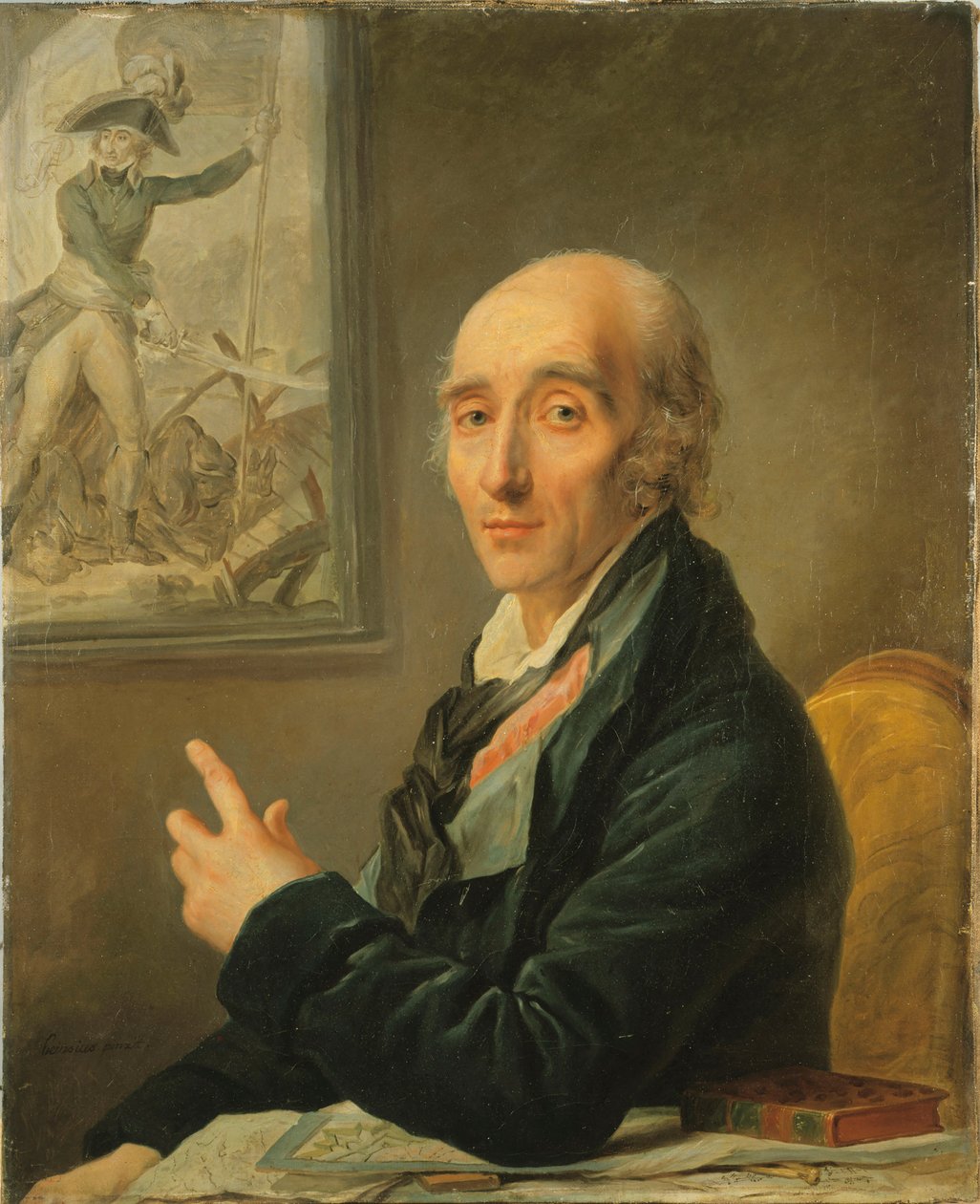 Portræt af Pierre François Charles Augereau 1757-1816, mellem 1805 og 1812. af Unbekannt